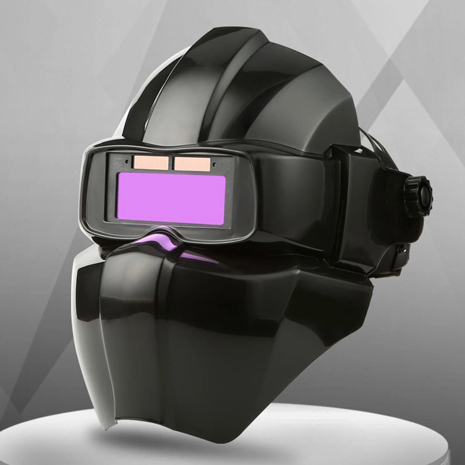Welding Helmet Solar Powered Auto Darkening Hood Adjustable Welding Mask for TIG MIG/ MMA Electric Welding