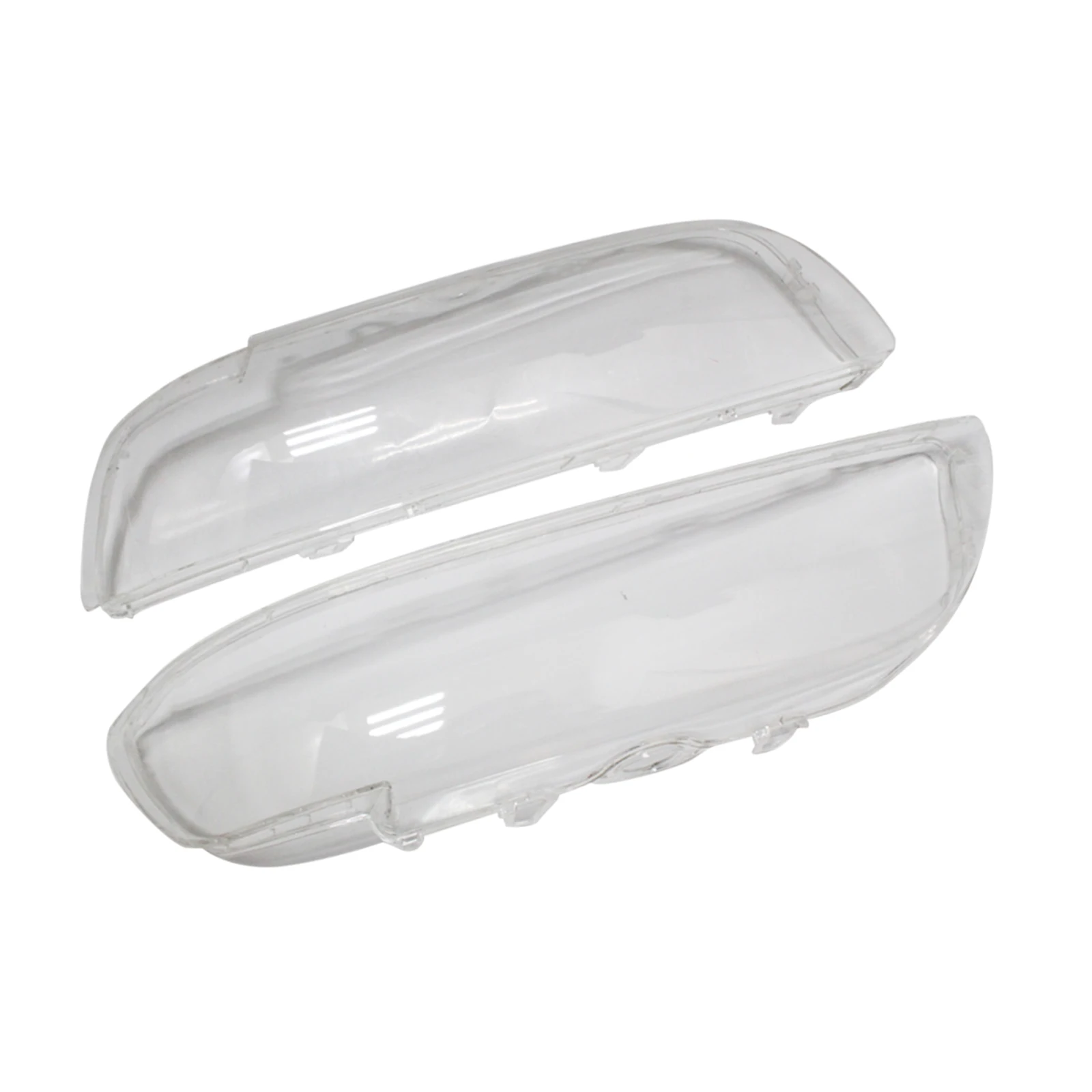 2x Right and Left Headlight Headlamp Lens Cover Compatible Replacements for BMW E39 523 525 528 530 Durable