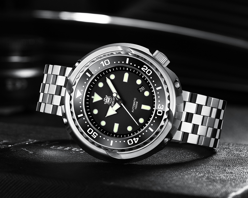 Steeldive 1978 Ceramic Bezel Big Tuna Mechanical Watch 100Bar Waterproof  NH35 Automatic Men's Diving Watch Sapphire Glass|Sports Watches| -  AliExpress