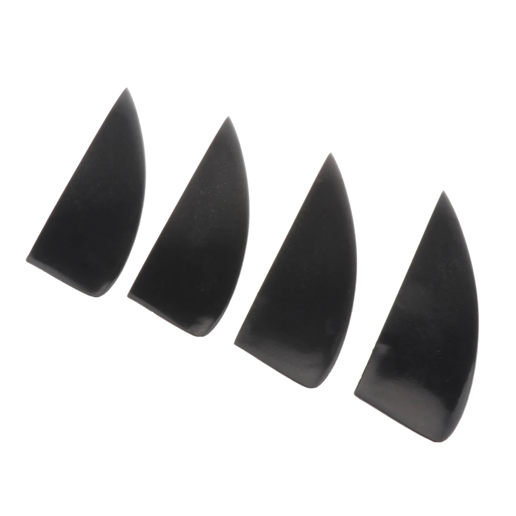 4pcs Kitesurfing Fins Kite Surfing Board Fin Replacement Direction Guides 