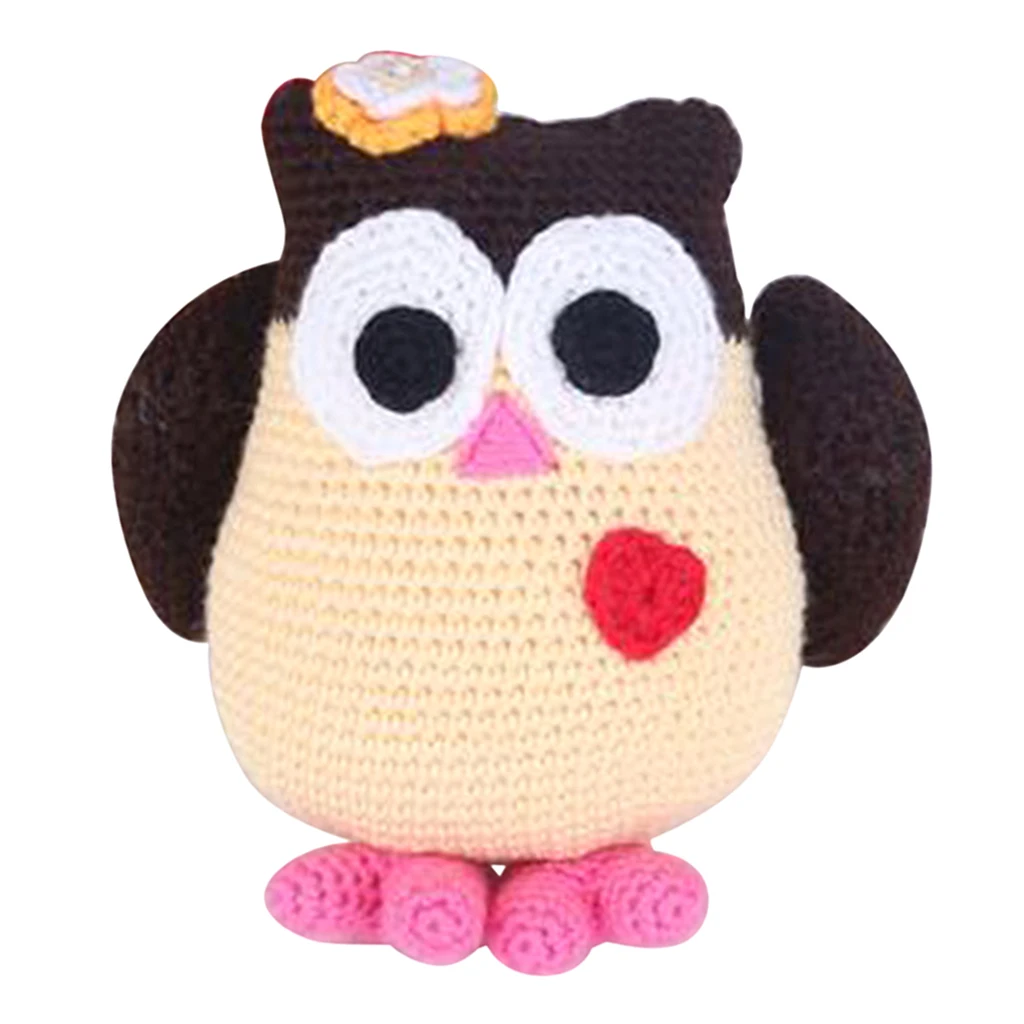 Amigurumi Crochet Kit for Making An Animal Figure- Owl Doll, DIY