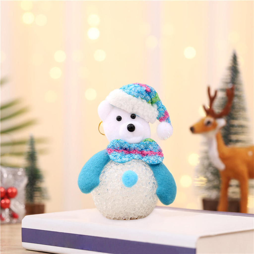 3x Cute Christmas Chubby Doll Hanging Decoration for Door Holiday Decor