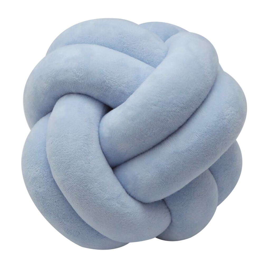 18cm Nordic Style Knot Ball Pillow Baby Sofa Cushion Baby Stuffed Toys Kid Adult Bedroom Decoration Car Cushions