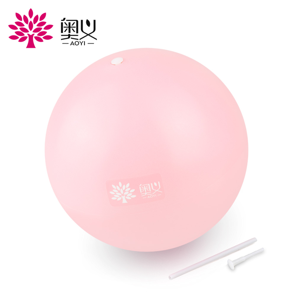 Mini Pilates Yoga Ball Fitness Core Workout for Yoga Pilates Anti-burst Pink