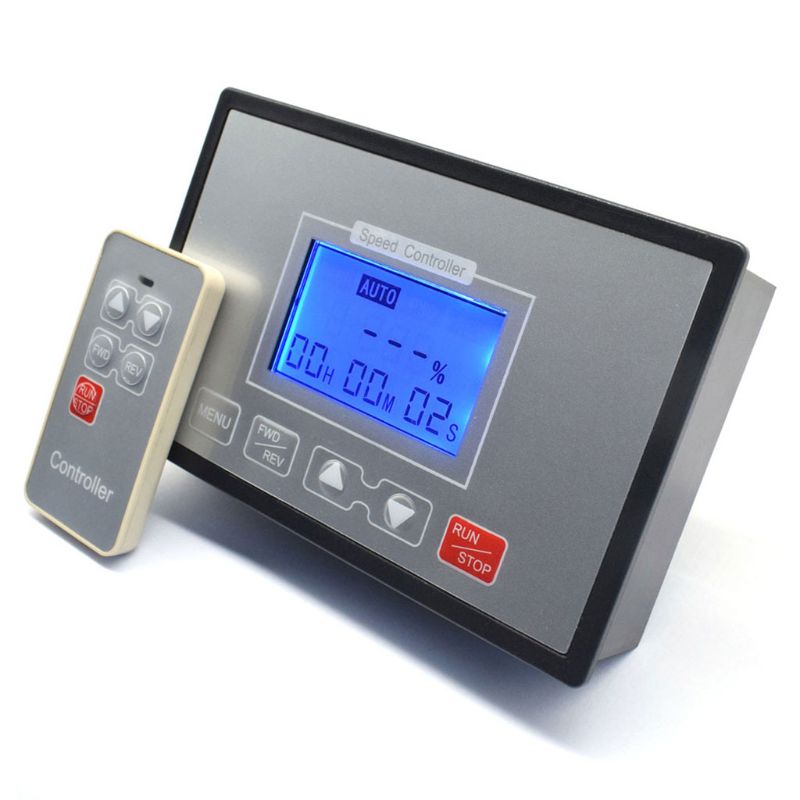 Controlador de Velocidade do Motor Inteligente Display Digital Adjustable 100% Ajustável 60a Pwm dc T3ea Lcd 0 16 Lcd inteligente display digital 0 adjustable 100%