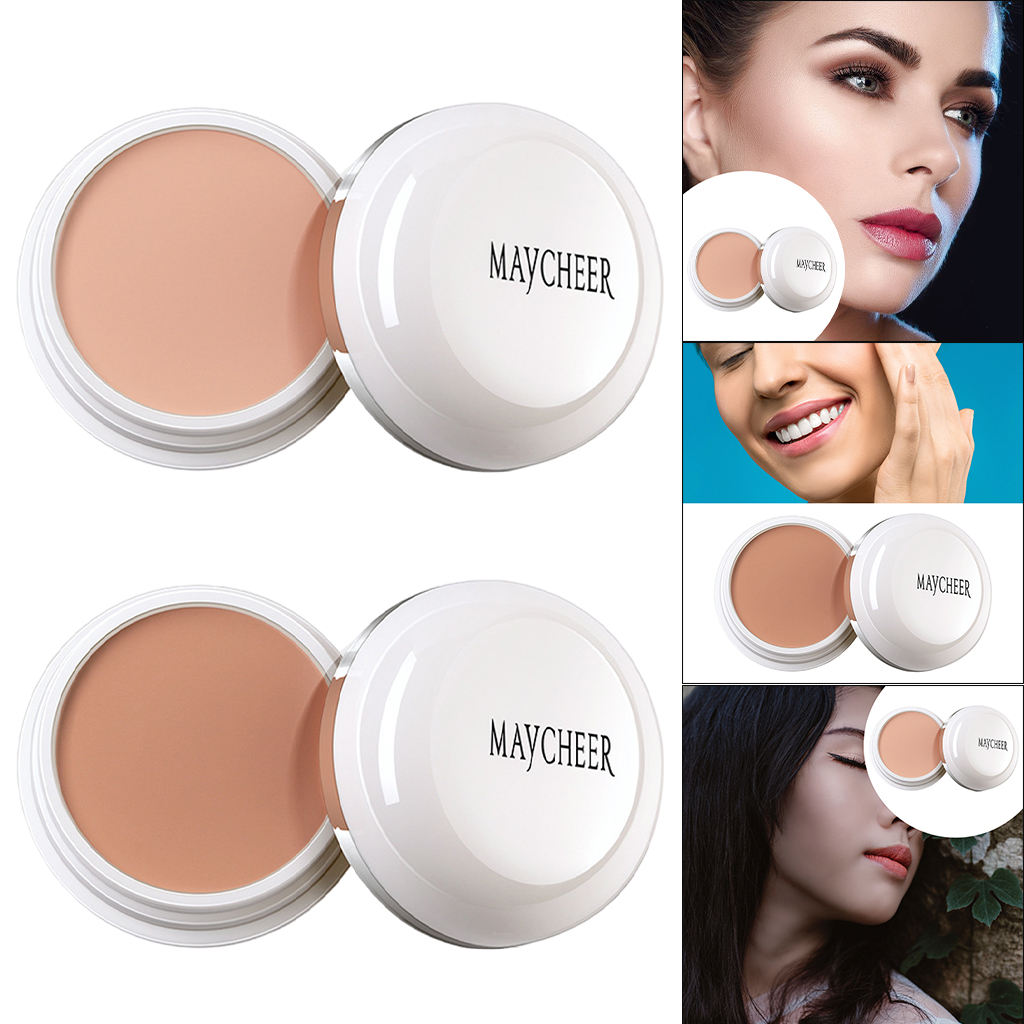 Cream Foundation Long Lasting Makeup Full Coverage Professional Concealer for Redness Dark Circles Spots Marks Moisturizing