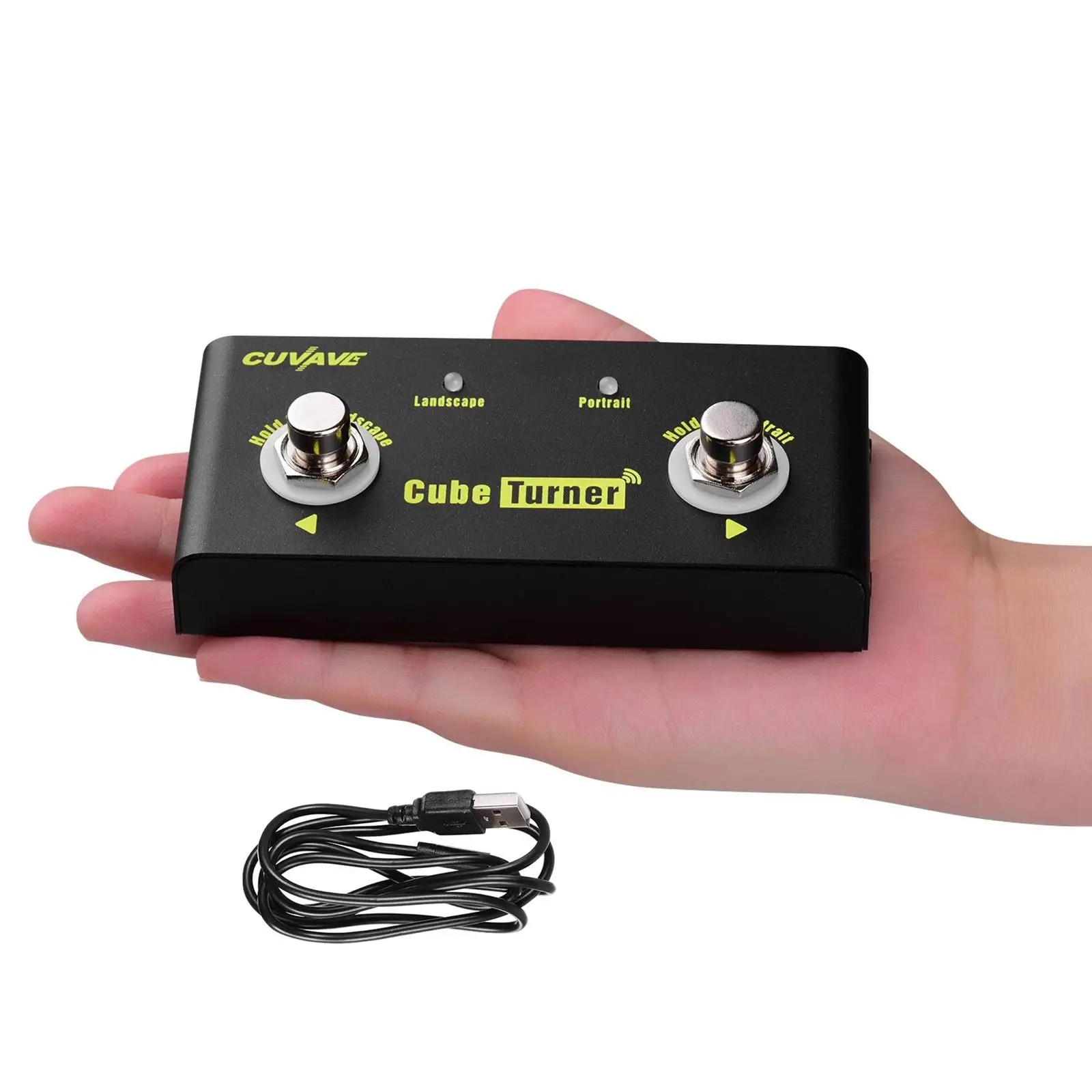 Wireless Page Tuner Pedal Guitar Effect Pedal Page Turner Pedal for Guitar Looper Smartphones Tablets