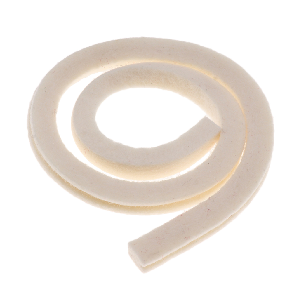 Tooyful White Grand Piano Damper Lifter Felt for Trichord 3 String Notes Piano Repair Replacement Parts