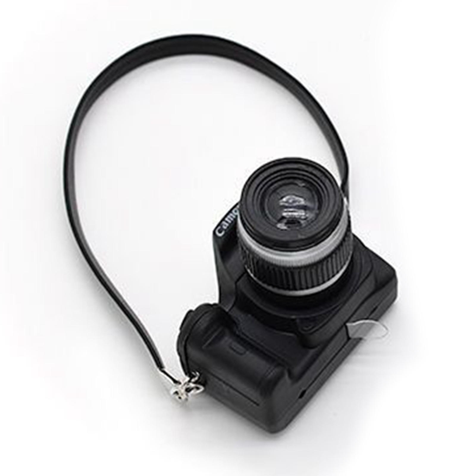 Miniature Digital Camera Model Photo Props Creative 1:12 Scale for Dollhouse