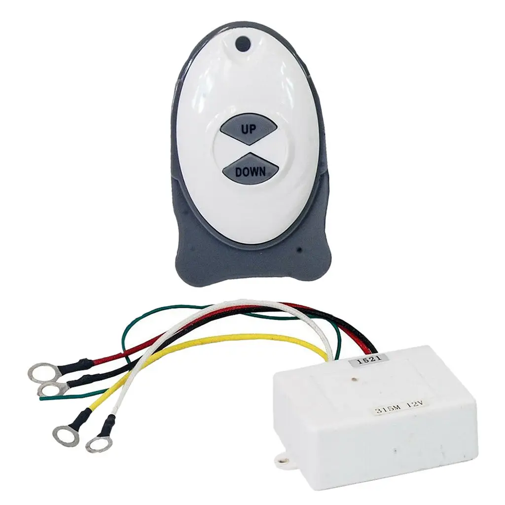 Plastic Anchor Wireless Switch Windlass Anchor Remote Kit Yacht Waterproof