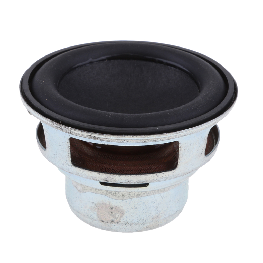 Professional 45mm 4Ohm 8W Full Range Audio Speaker Hi-Fi Stereo Sound Black