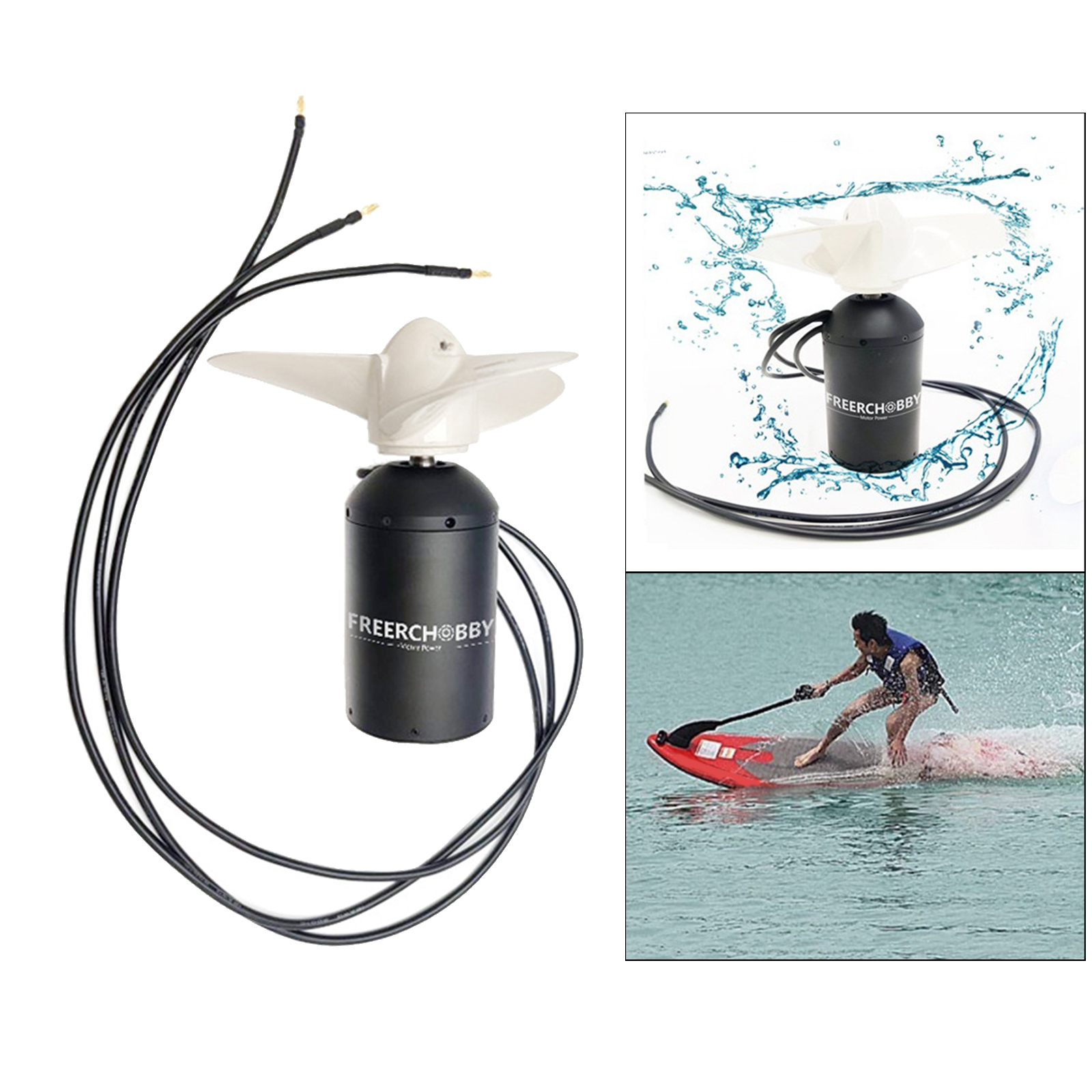 Underwater Thruster Motor Propeller Waterproof Motor Jet Surfing Accessories