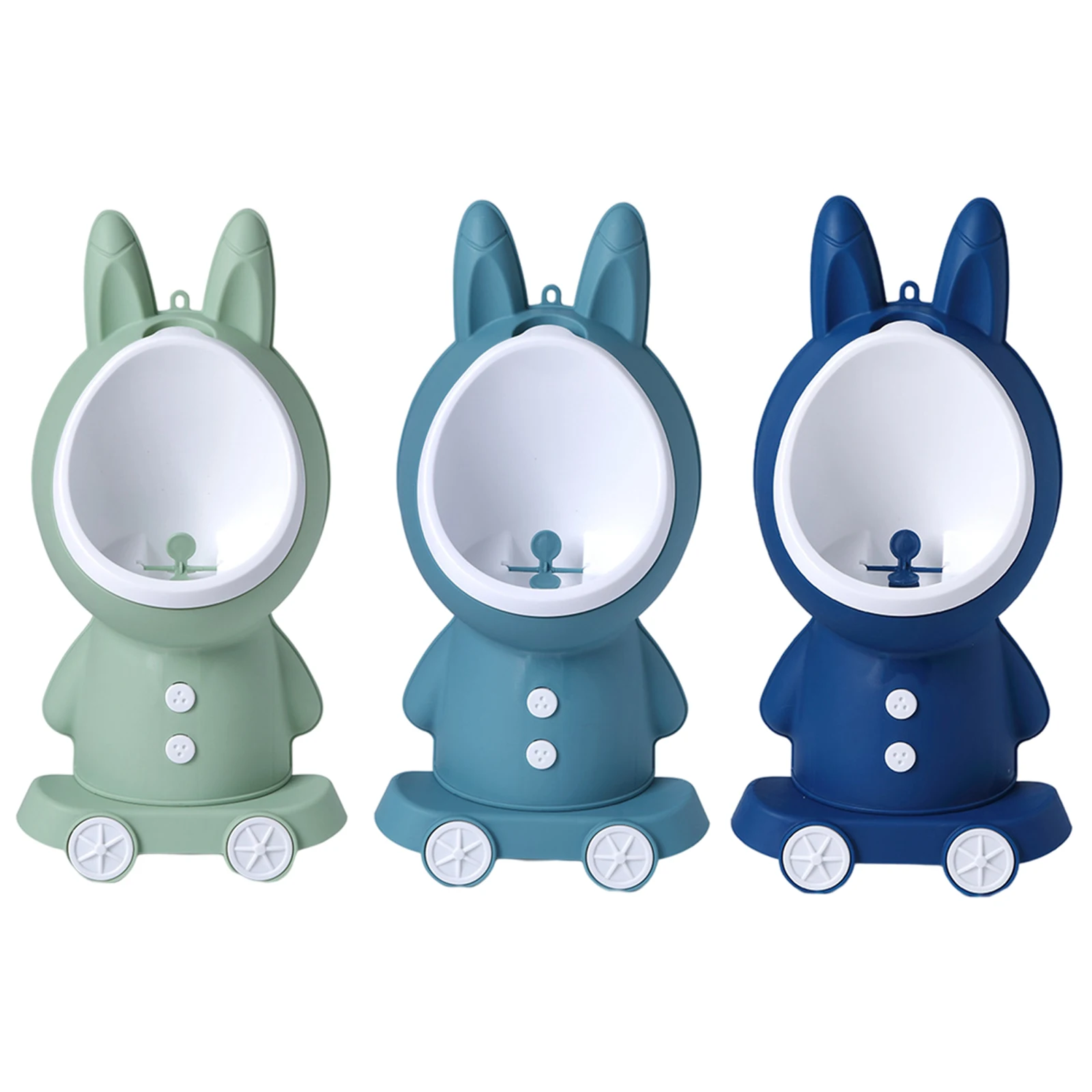 Rabbit Little Boys Potty Urinal Standing Pee Toilet with Funny Aiming Target 2 to 6 Years Old for Pee Trainer