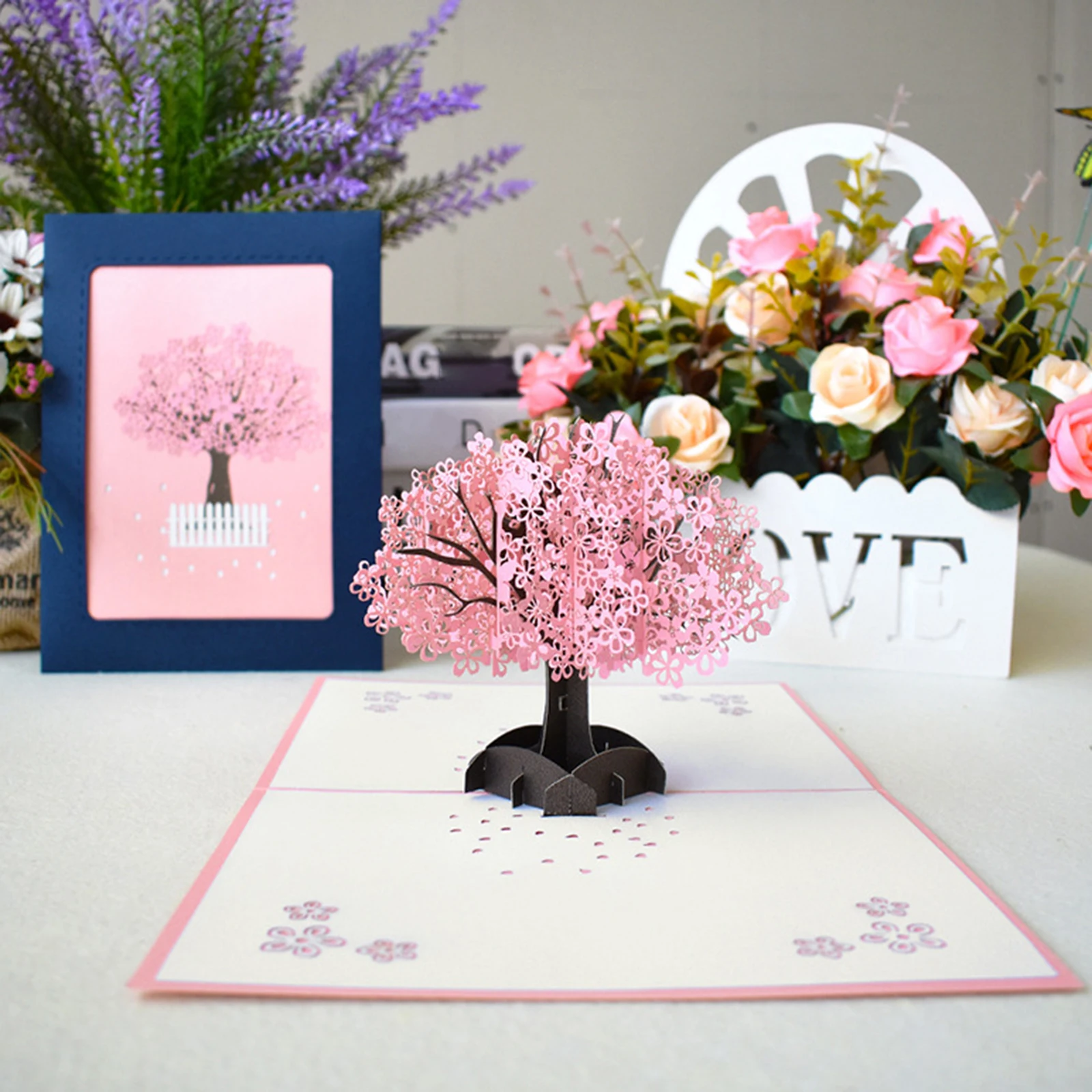 3D Pop up Cards Handmade Mother's Day Card Anniversary Thank You for Kids