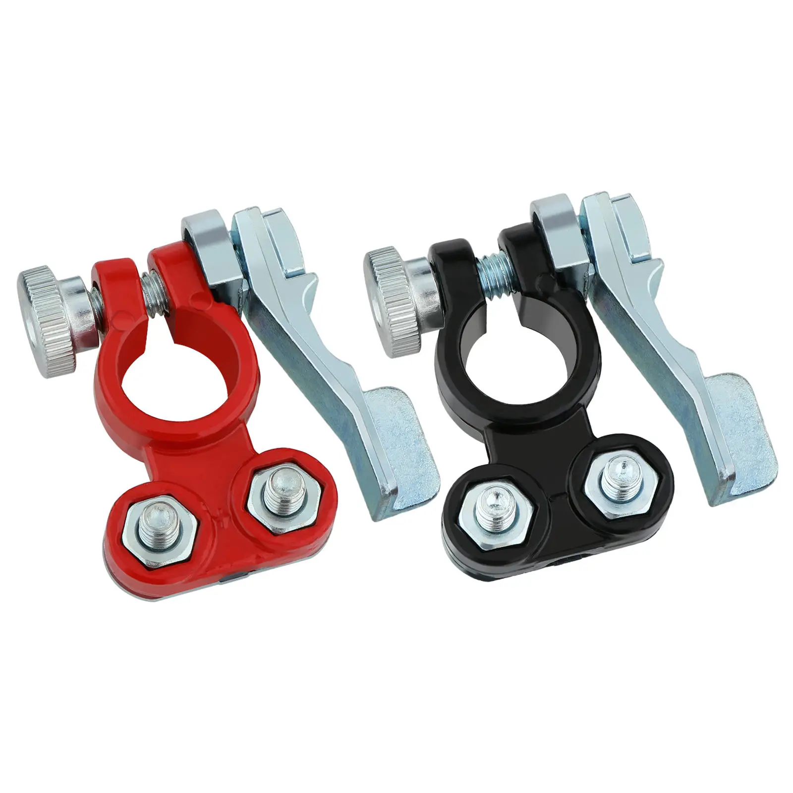 1 Pair Professional Battery Cable Terminal Clip Adjustable Quick Release