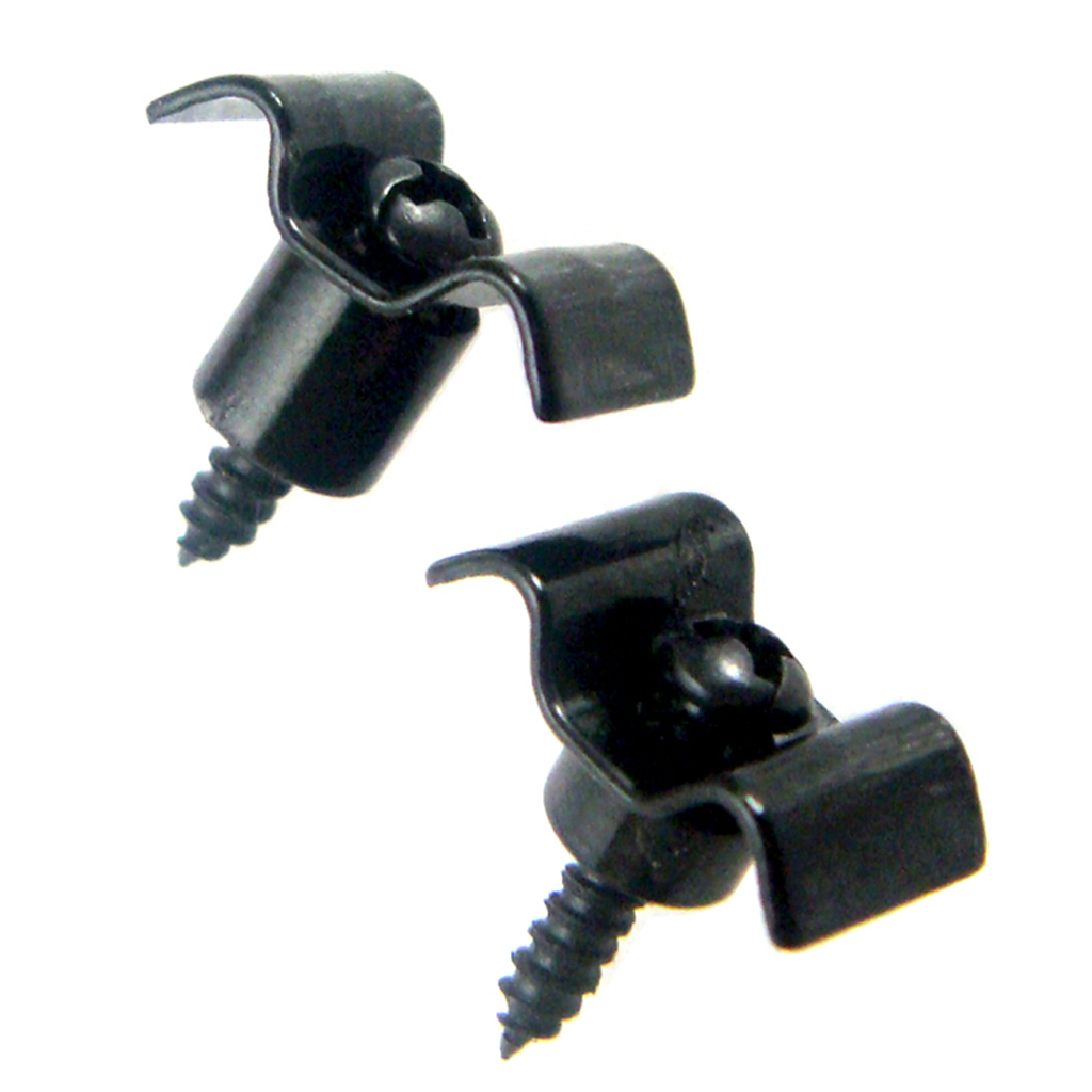 Set of 2 Metal Guitar String Tree Retainers for Stratocaster Squier Electric Guitar