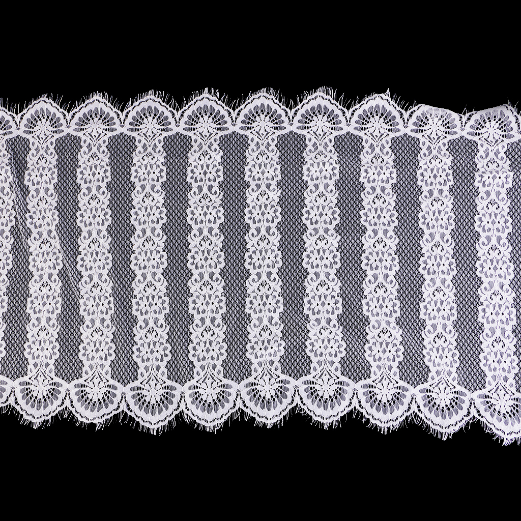 3 Yards Eyelash Lace Edge Trim Ribbon Wedding Sewing Applique 40cm