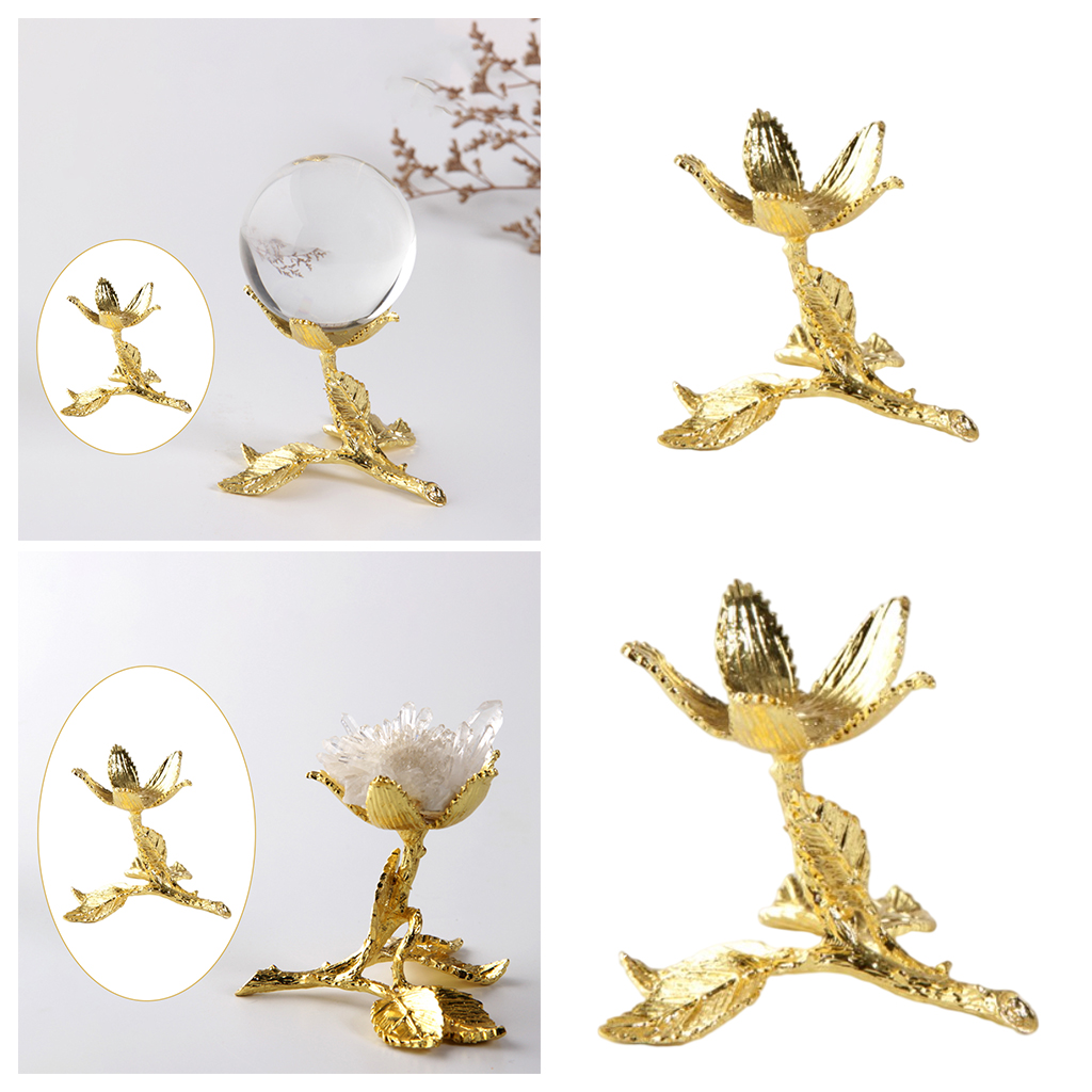 Crystal Ball Stand Base Sphere Crystal Ball Stand Display Holder Rack for for Crystal Glass Lens Ball