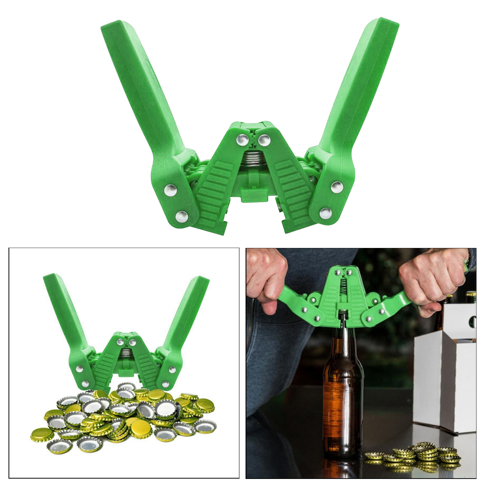 Bottle Capper Double Lever Champagne Glass Beer Bottle Crown Cap Cappers