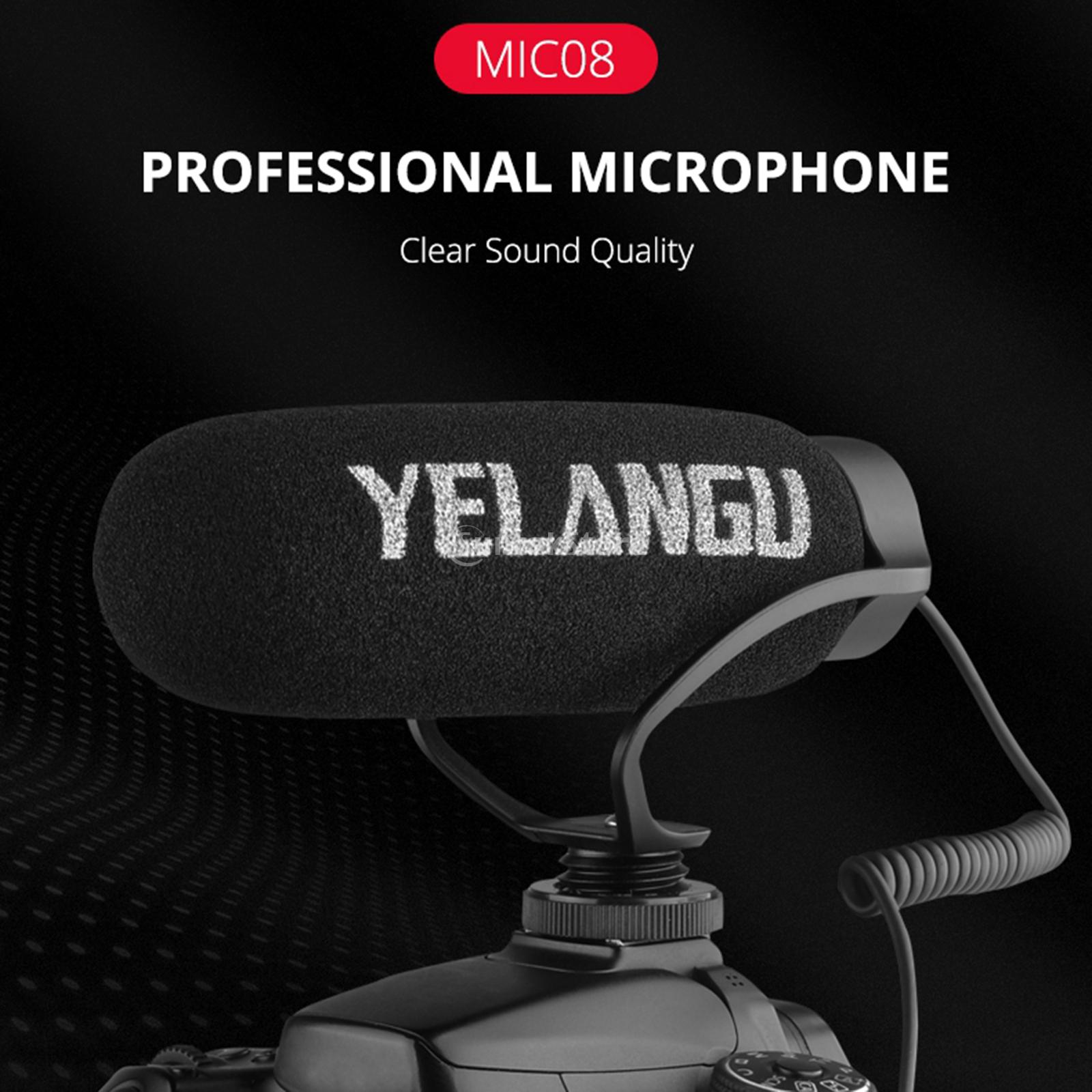 Universal on-Camera Interview Video Microphone for Smartphones Cameras