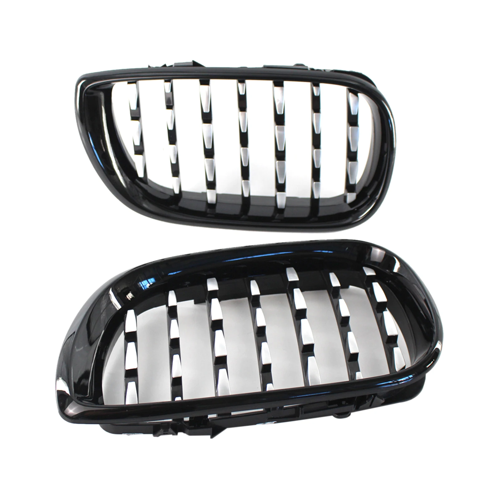 1 Pair of Car Front Kidney Grille Replace Fit for  3 Series E46 4-door 2002, 2003, 2004, 2005