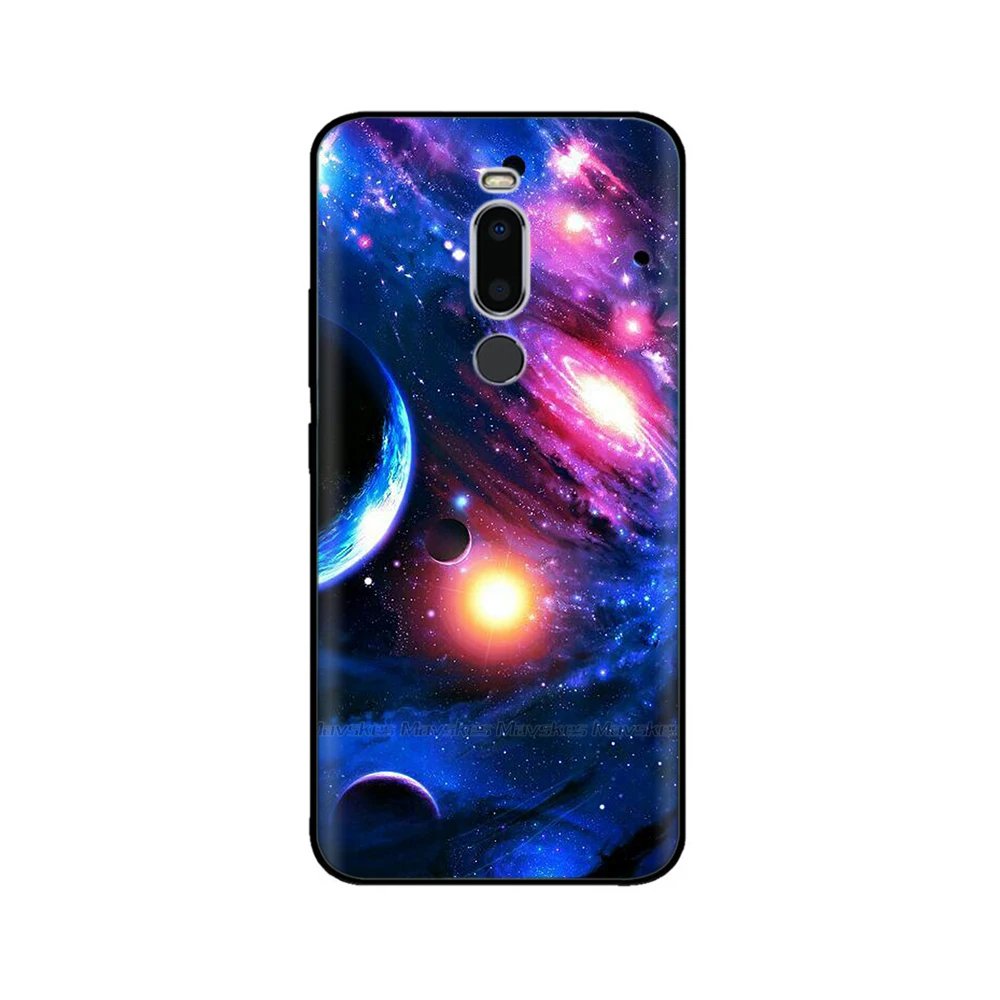 Phone Case for Meizu M8 Lite Soft Tpu Back Cover Protective for Meizu M8 Cover for Meizu M 8 Lite M813H M816H Silicon Flower cases for meizu back