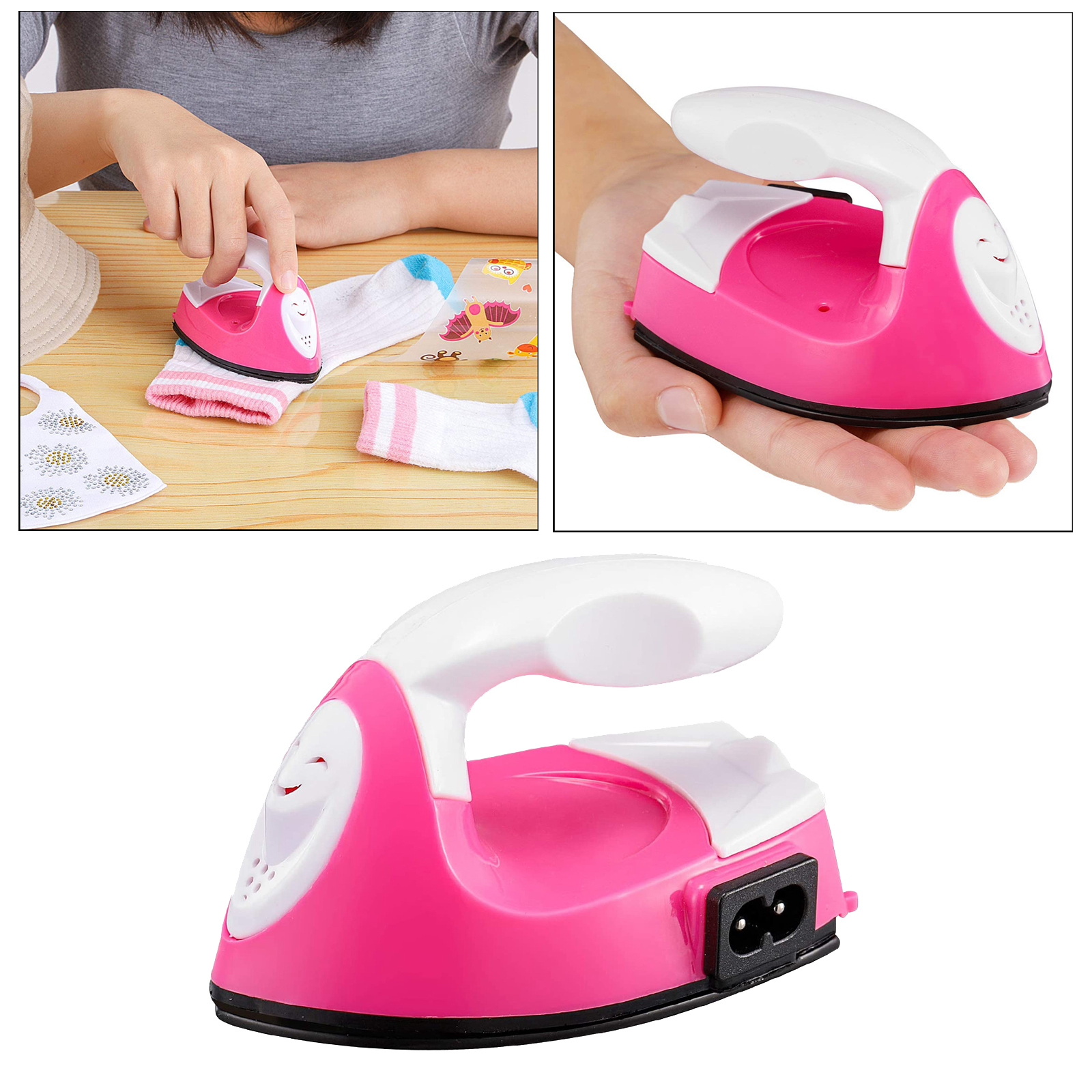 Portable Mini Heat Press Machine Electric Iron Clothes Small Heat Transfer