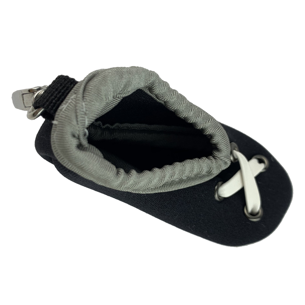 Durable Golf Ball Holder Storage Pouch Tennis Balls Carrier Bag Tag W/ Keychain