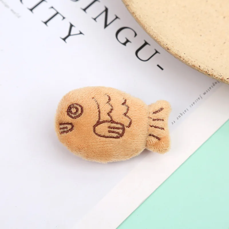 Small Cat Toys Plush Toys With Scent Cartoon Taiyaki Duck Bunny Small Cat Toy In Various Designs (MPK-A2300)