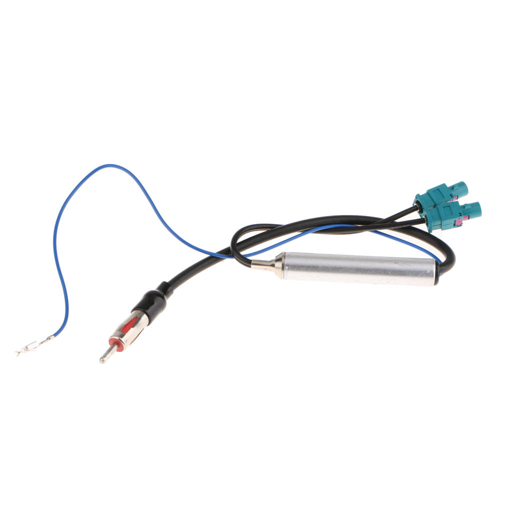 Car Inline Aerial Radio Signal Amp Reception Amplifier Booster For Audi VW