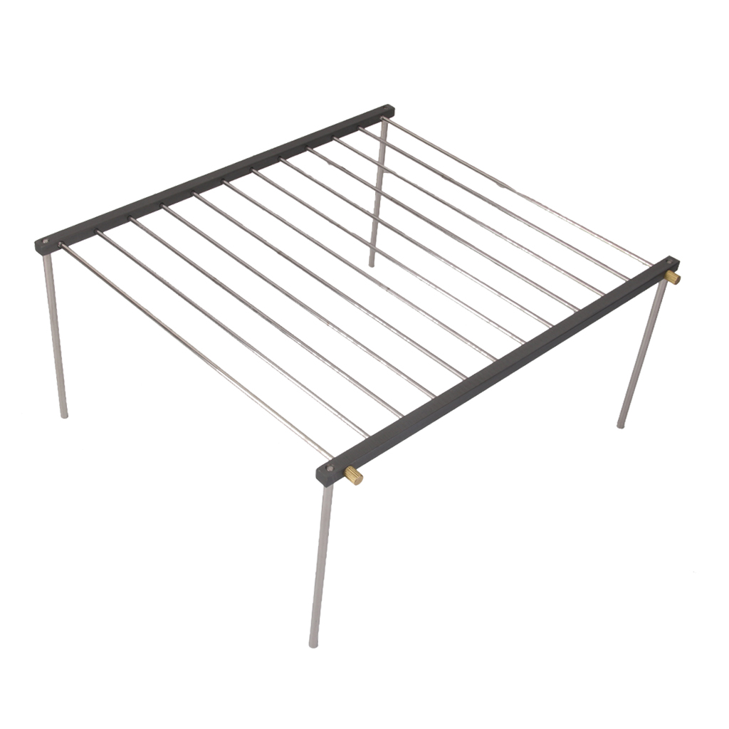 BBQ Grille Holder Accessory Fixing  For Outdoor Camping, Climbing