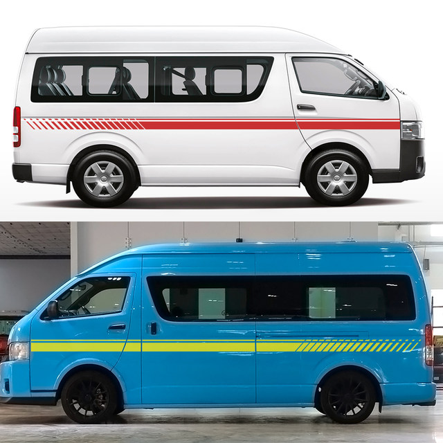 福袋 売れ残り Line Waist Door Car Side Hiace Toyota For Stickers Stripes Lights,Bulbs&Indicators