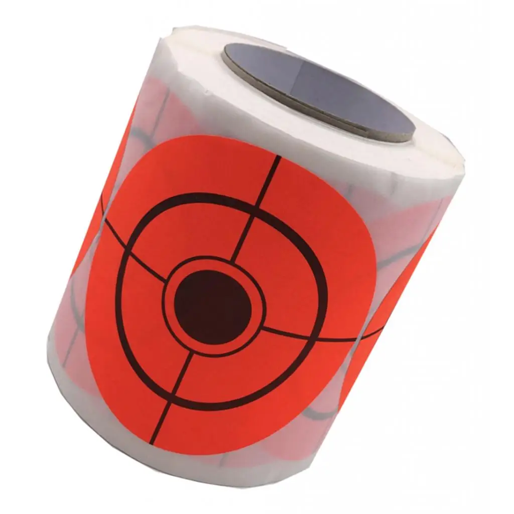 250 Pieces High Visibility Shooting Targets Florescent for Shooting Practice