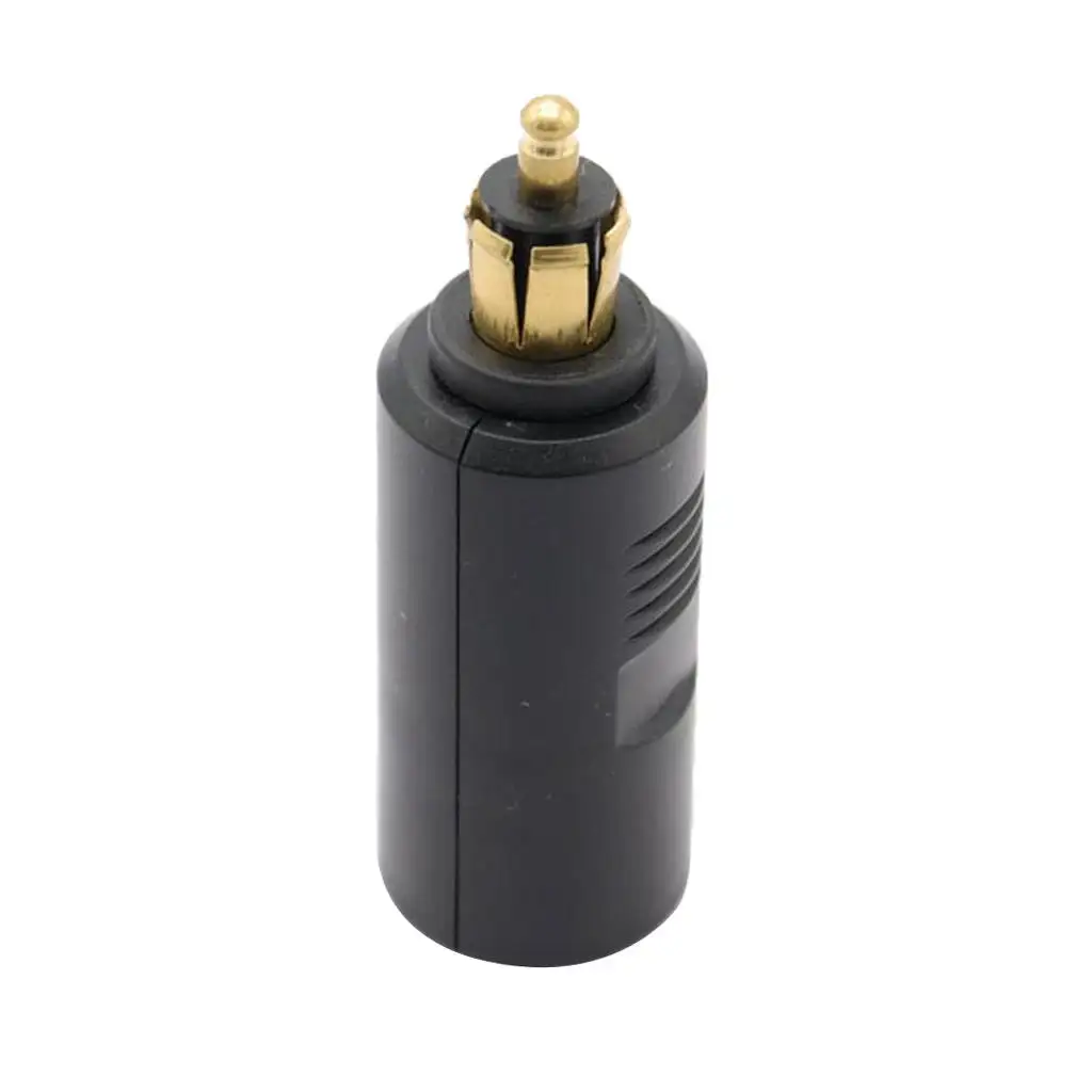 12V 24V EU Plug For  Motor Socket to Cigarette Lighter Converter Adaptor