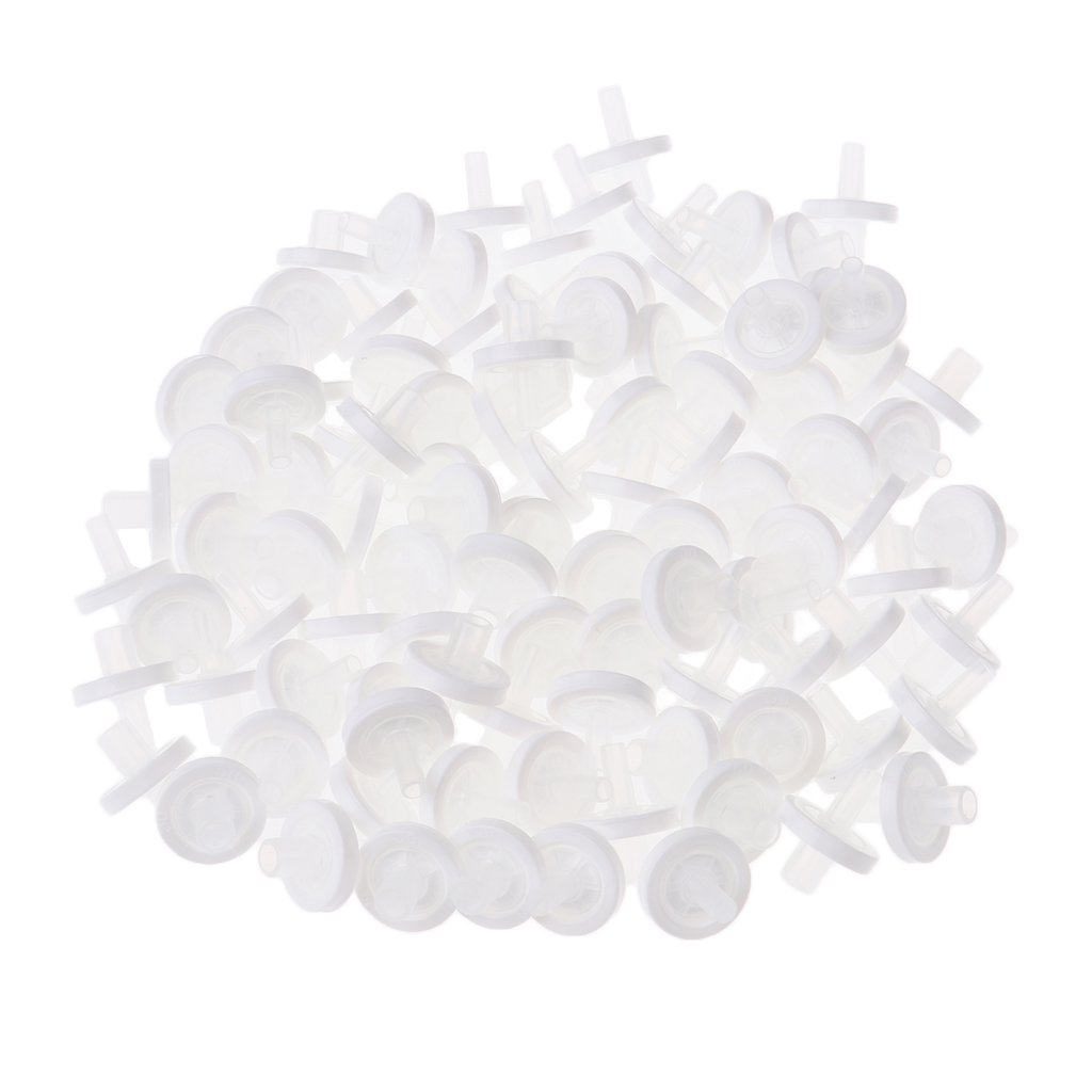 Syringe Filter for Organic Solution Polypropylene 13mm Diameter 0.45um Pore Size non Sterile Pack of 100