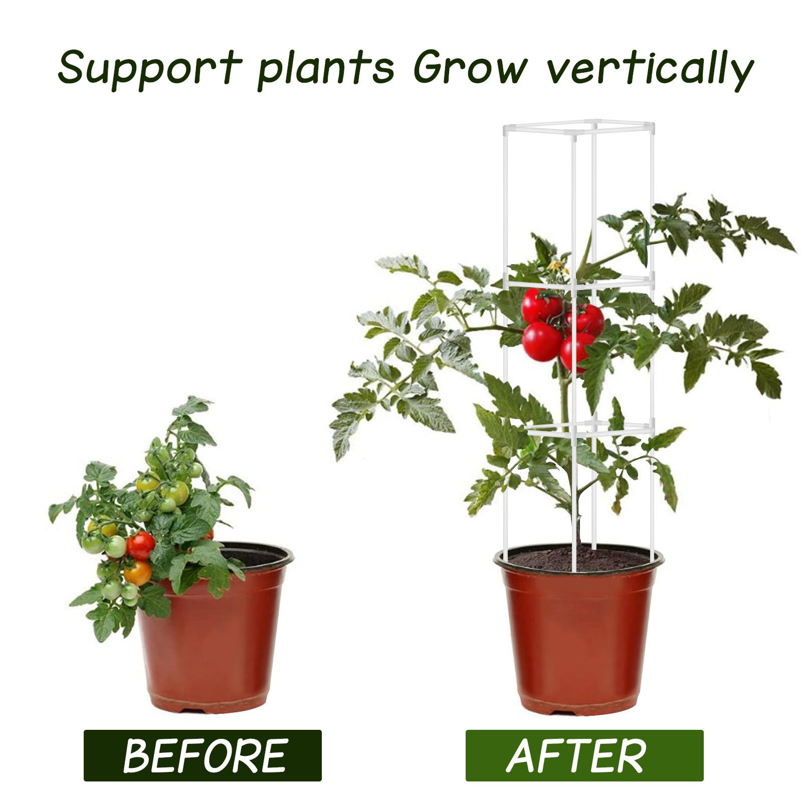 Plastic Climbing Trellis Plant Tomatoes Vine Leaf Support Climbing Trellises
