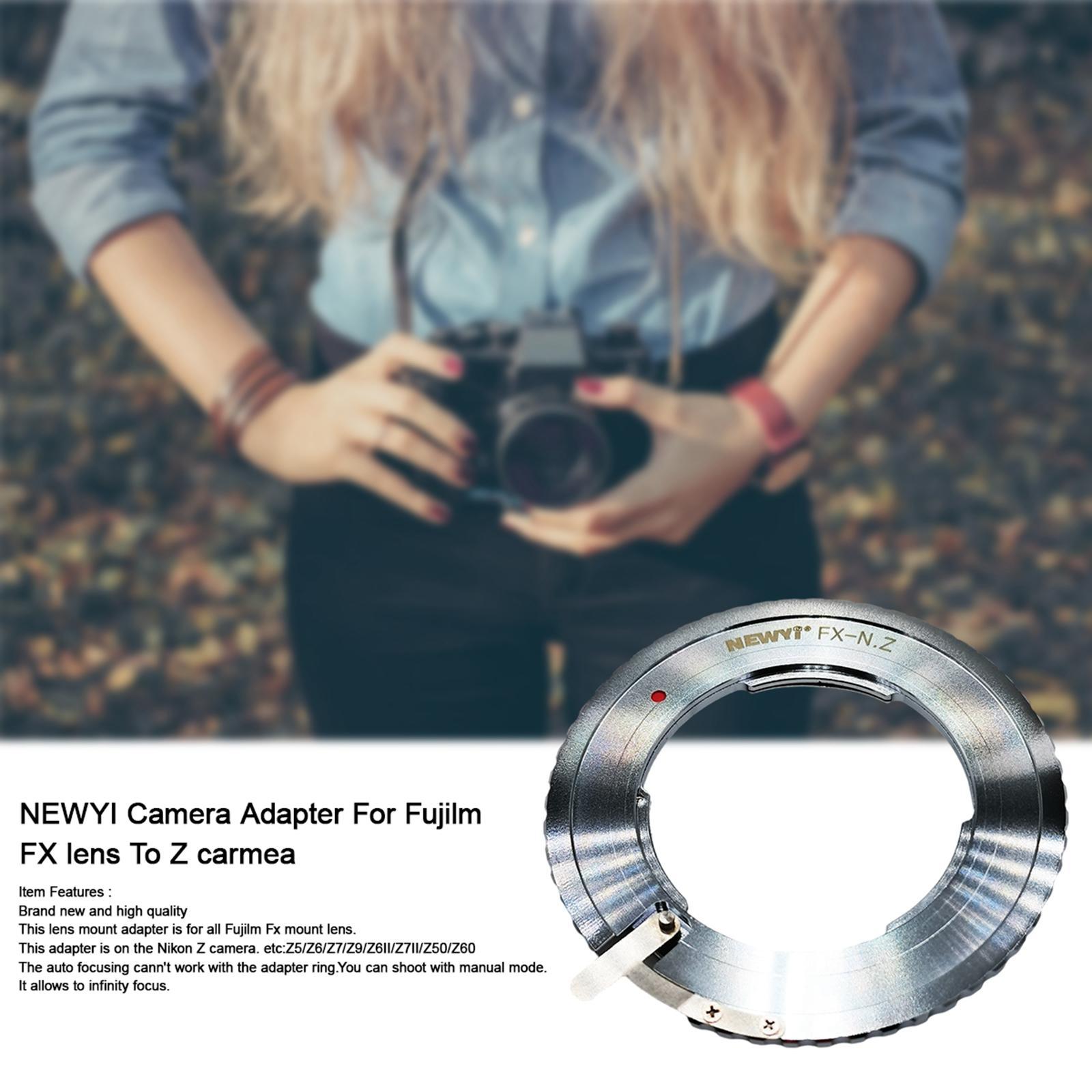 Len Adapter Ring Replacement Bayonet Mount Full Frame Lens Converter Compatible Easy Install Camera Adaptor FX-Nz for Fujilm FX