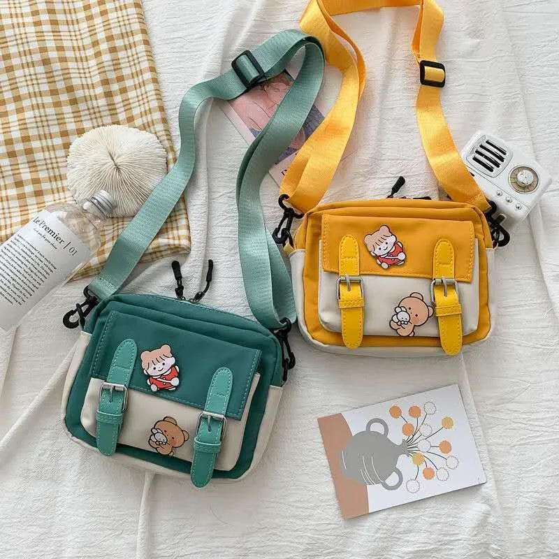 Cute Bags Messenger Bag Shoulder Bags Canvas Bag For Women – Worldwide ...