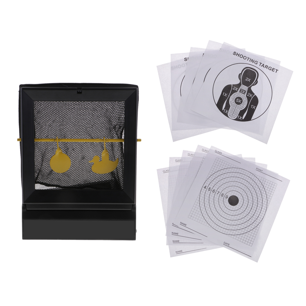 Shooting Target Reusable BB & Pellet Trap Net Catcher Shooting Training for Indoor, Outdoor Ranges