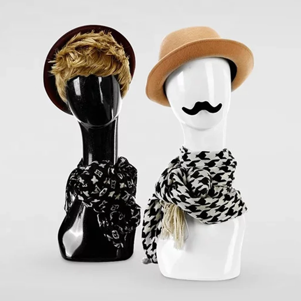 Mannequin Model Head For Merchandise Hats Scarfs Salon Display Manikin Hats Wigs Earrings Necklace Scarfs Home Salon