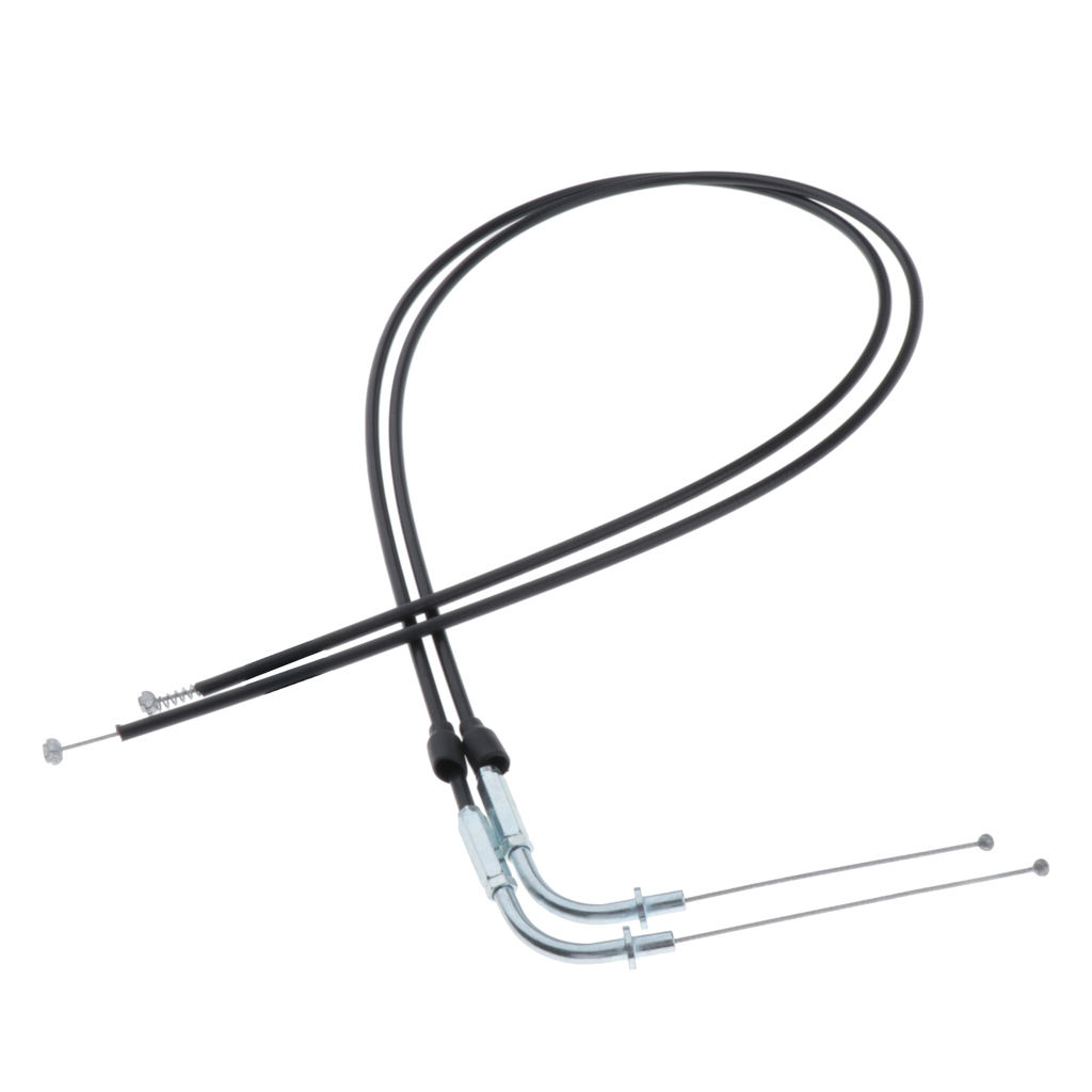 2pcs Motorcycle Throttle Cable Line Assembly for Harley  XL1200 XL883 1200 883, 110cm 43.3