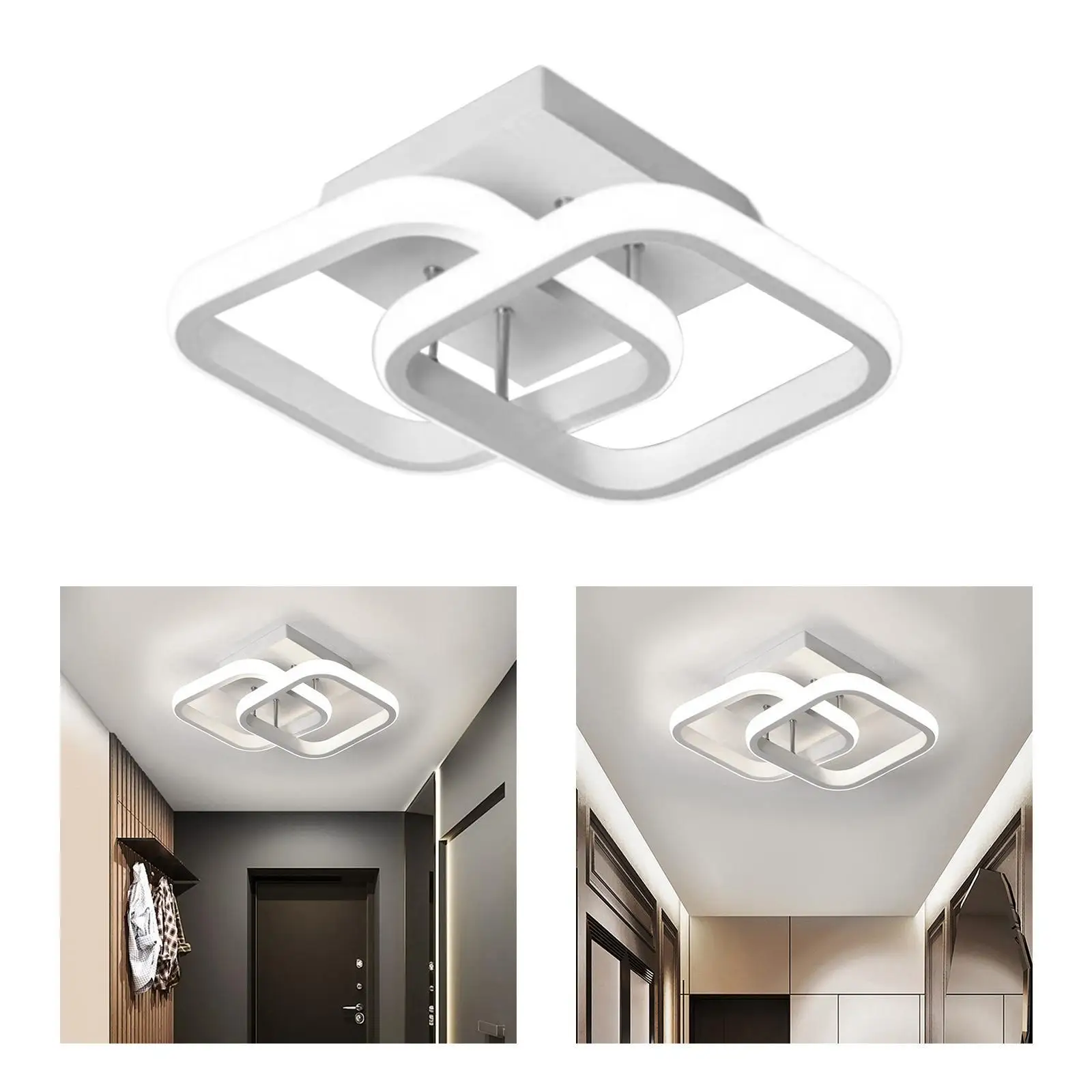 LED Ceiling Lights for Bedroom with Hanging Pendant Lamp with Artistic Decorations
