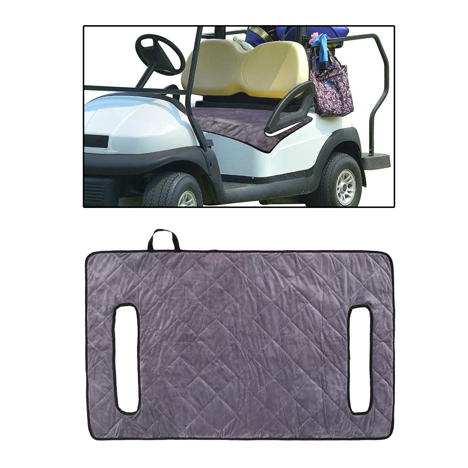 Golf Cart Seat Cover Blanket, Comfortable Soft Golf Cart Seat Cover for Golf Sports Travel