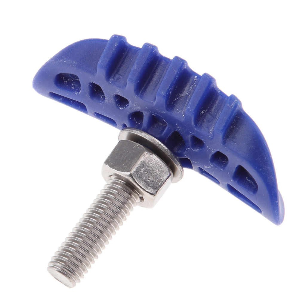 dolity Security Bolt 1.60 1.85 2.15 Rim Lock - Dirt Bike Motorcycle Wheel Tyre Lock Blue
