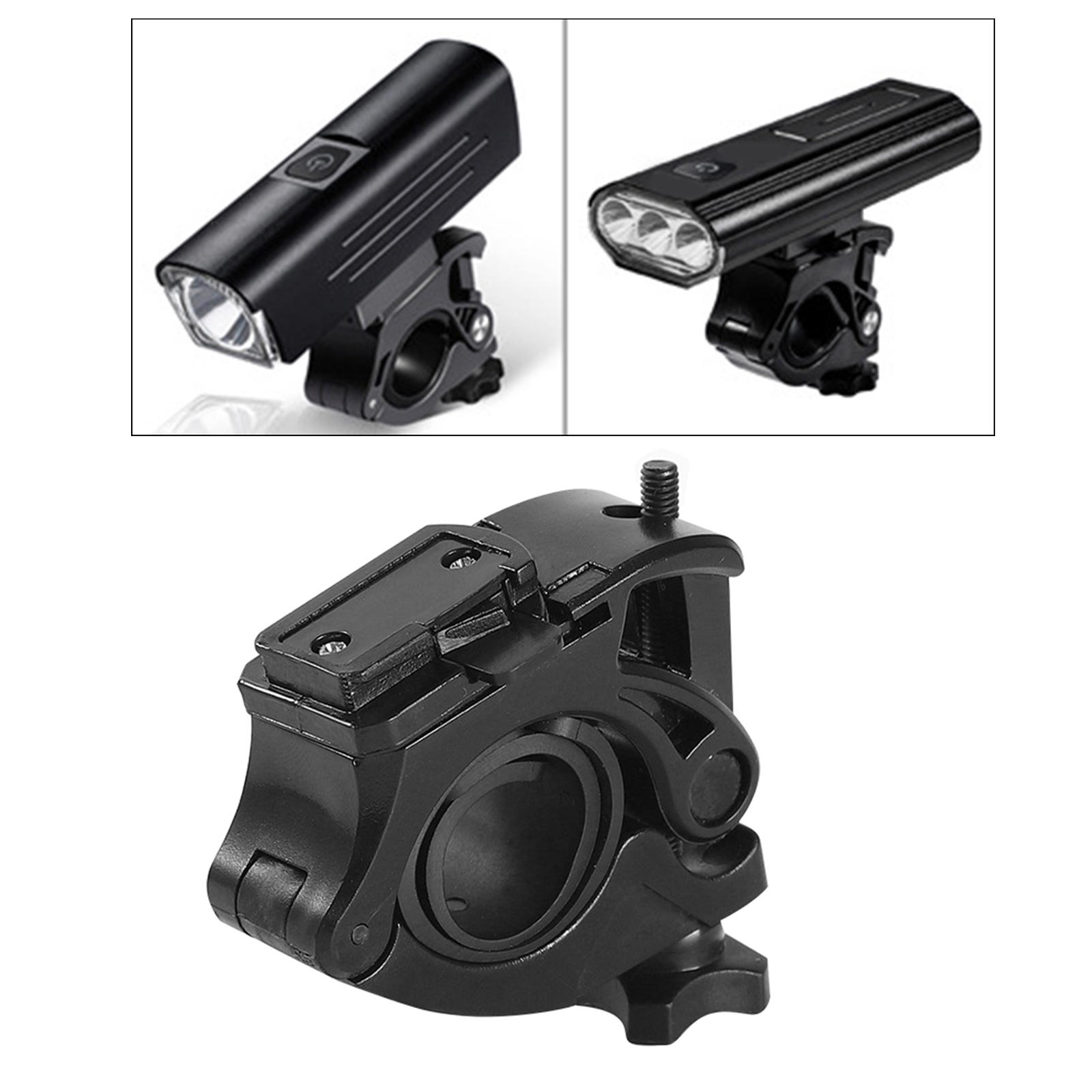 Bicycle Light Holder Bike Headlight Bracket for LED Flashlight Torch Lamp Cycling