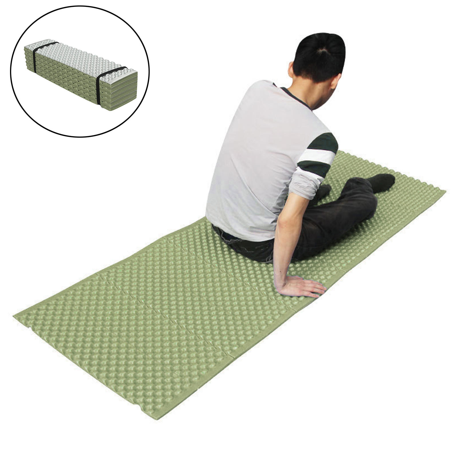 Ultralight Camping Mat Non-Slip Seat Tent Pilates Pad Outdoor Bed Mattress Trekking Fitness Gym Blanket