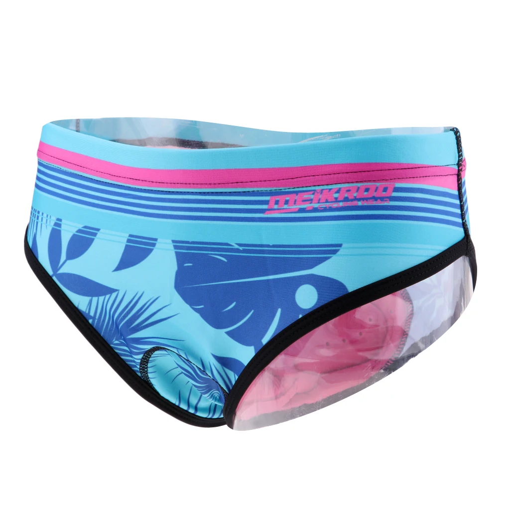 Women`s Cycling Shorts, 3D Gel Padded Briefs, Bike Riding Bicycle Underwear, Cycling Underpants Breathable Racing Shorts