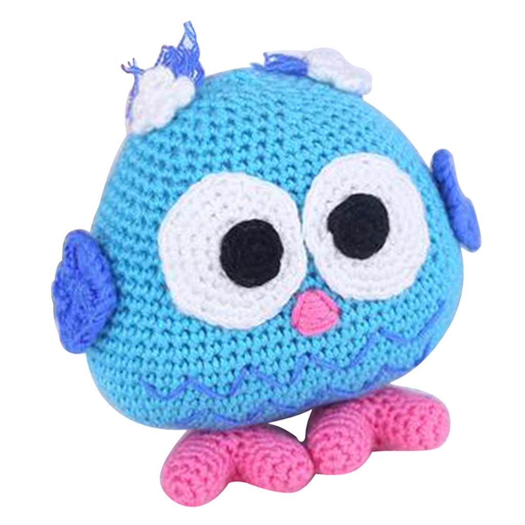 DIY   Owl   Baby   Doll   Crochet   Kit   Handmade   Stuffed   Toy   Making