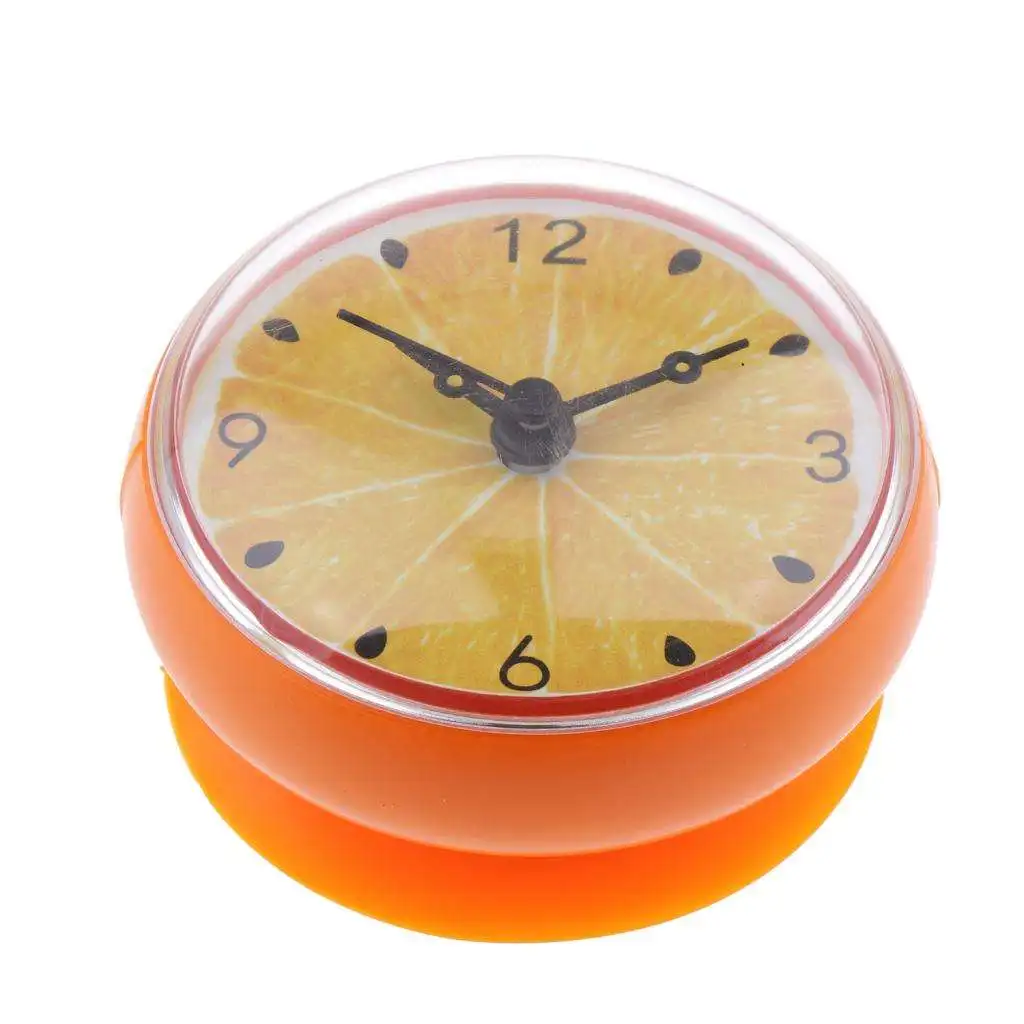 Details about   Small Suction Cup Bathroom Kitchen Clock Waterproof Easy install Ideal Gifts 