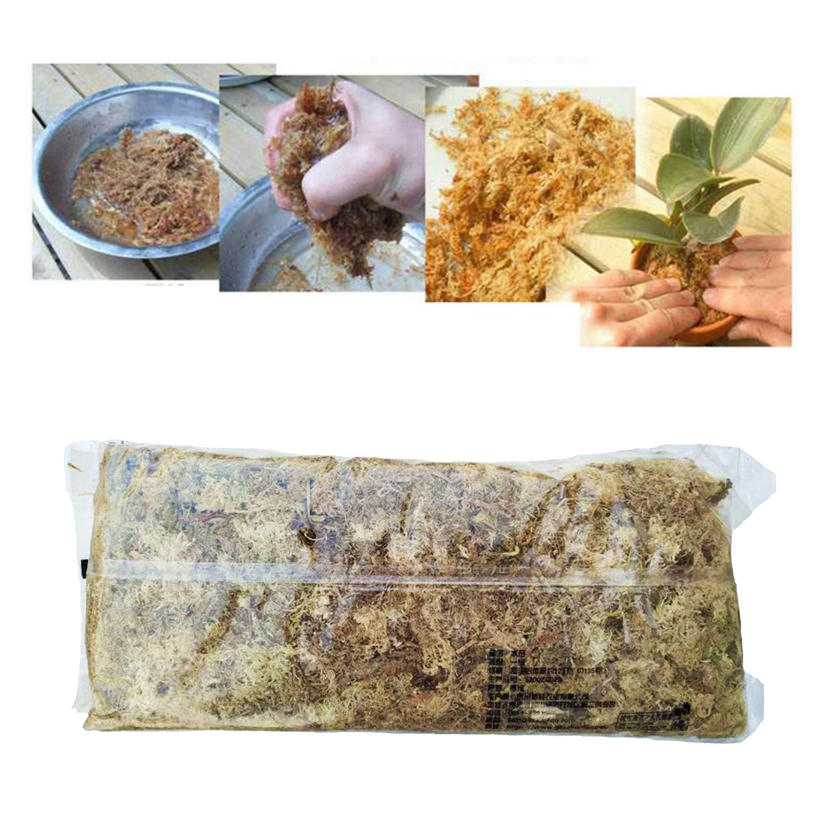 6L Organic Matter Terrarium Sphagnum Moss for Potted Plants Fertilizers